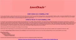 Desktop Screenshot of loveoracle.com